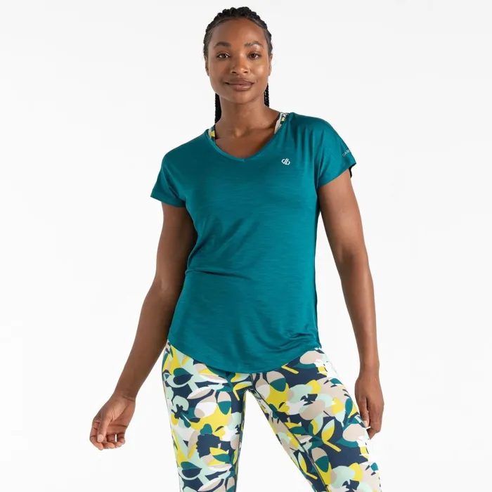 Dare 2b Gym Tops Vigilant Lightweight TShirt Kayaking Green 8211 Women