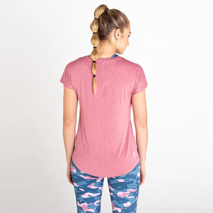 Dare 2b Gym Tops Vigilant Lightweight TShirt Mesa Rose 8211 Women