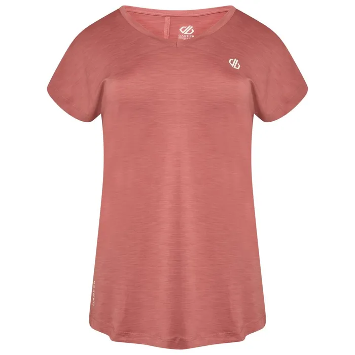 Dare 2b Gym Tops Vigilant Lightweight TShirt Mesa Rose 8211 Women