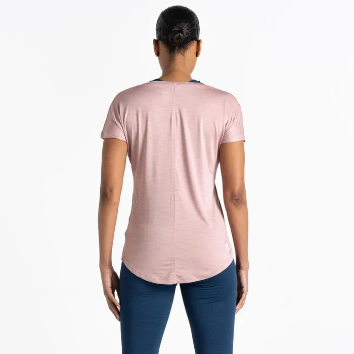 Dare 2b Gym Tops Vigilant Lightweight Tee Dusky Rose 8211 Women