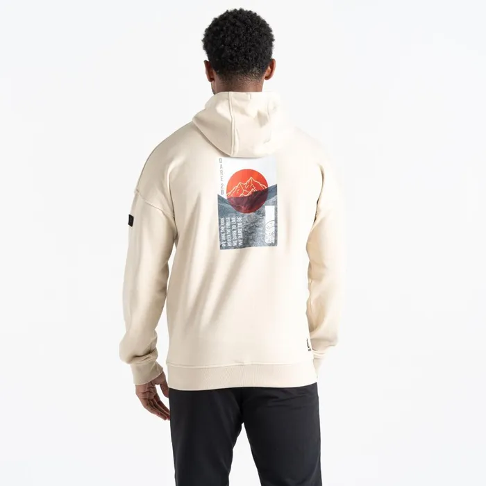 Dare 2b Hoodies and Sweatshirts Distinctly Graphic Hoodie Pelican Clay 8211 Men