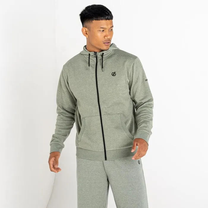 Dare 2b Hoodies and Sweatshirts Lounge Out Full Zip Hoodie Agave Marl 8211 Men