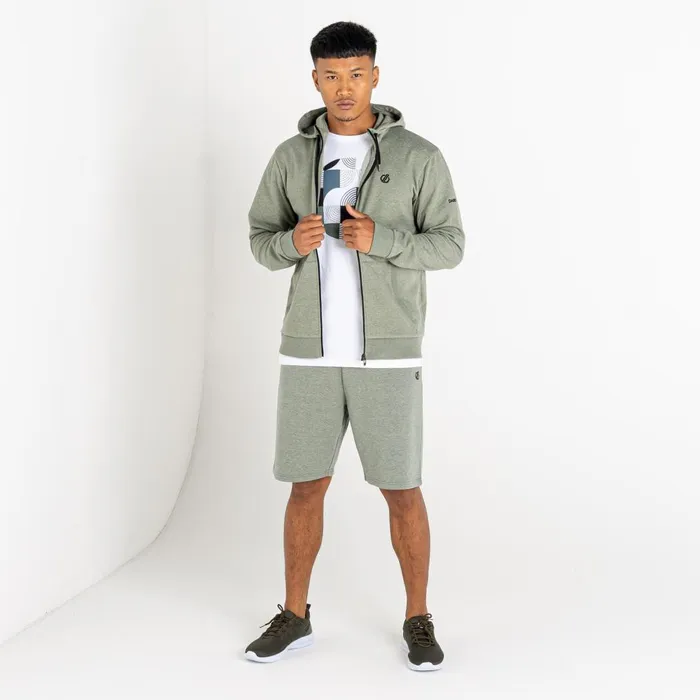 Dare 2b Hoodies and Sweatshirts Lounge Out Full Zip Hoodie Agave Marl 8211 Men