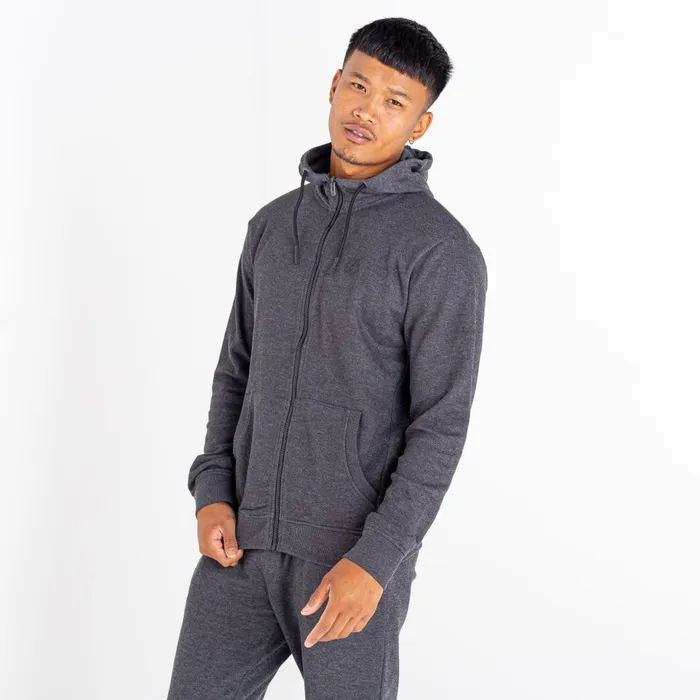 Dare 2b Hoodies and Sweatshirts Modulus Full Zip Hoodie Charcoal Grey 8211 Men