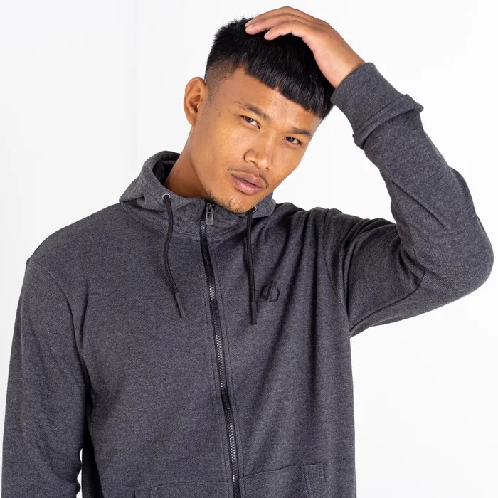 Dare 2b Hoodies and Sweatshirts Modulus Full Zip Hoodie Charcoal Grey 8211 Men
