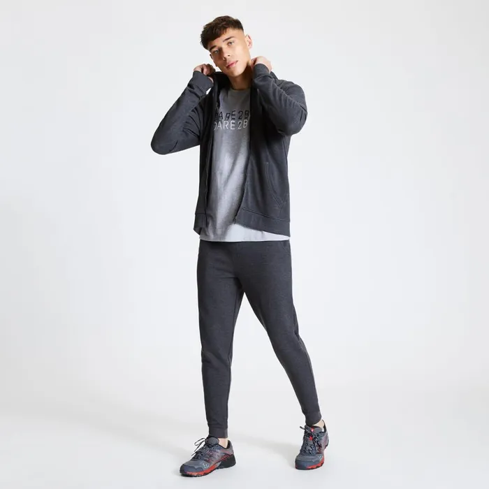 Dare 2b Hoodies and Sweatshirts Modulus Full Zip Hoodie Charcoal Grey 8211 Men