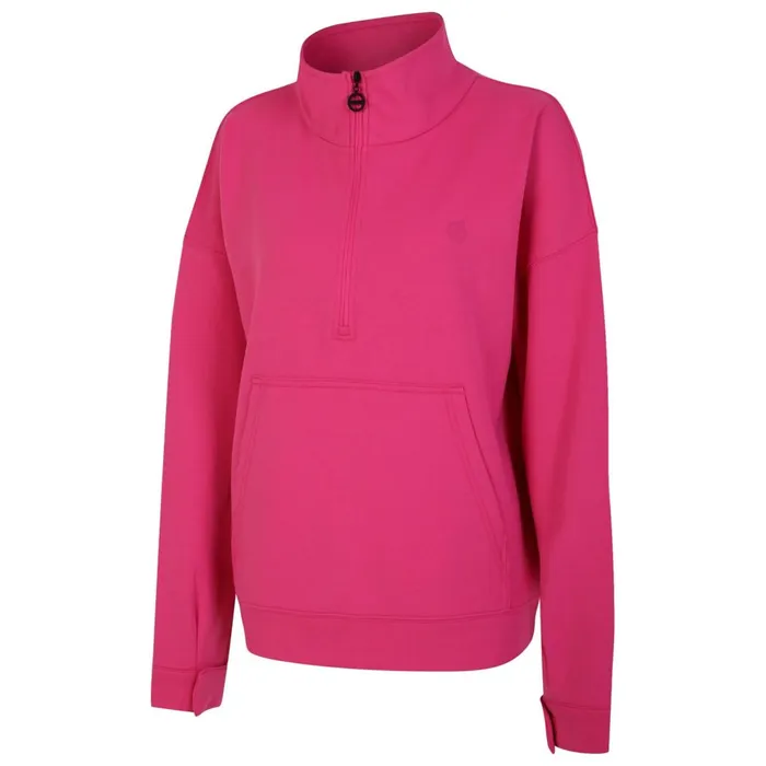 Dare 2b Hoodies and Sweatshirts Recoup II Half Zip Sweatshirt Pure Pink 8211 Women