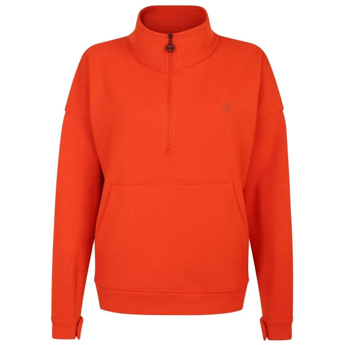 Dare 2b Hoodies and Sweatshirts Recoup II Half Zip Sweatshirt Rusty Orange 8211 Women