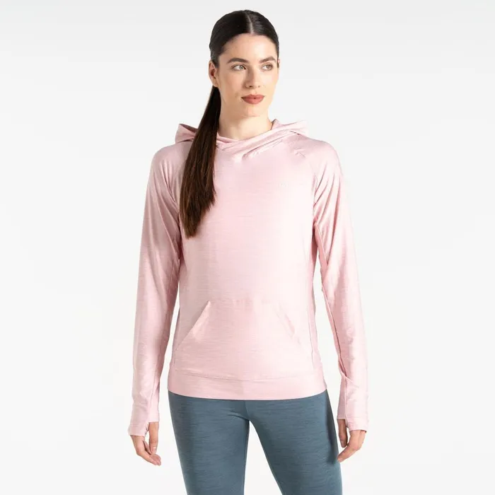 Dare 2b Hoodies and Sweatshirts Sprint City Lightweight Hoodie Crystal Rose 8211 Women