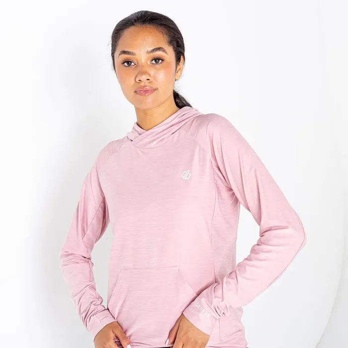 Dare 2b Hoodies and Sweatshirts Sprint City Lightweight Hoodie Powder Pink 8211 Women