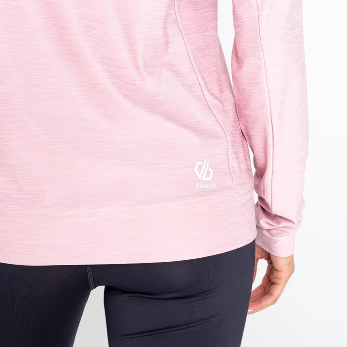 Dare 2b Hoodies and Sweatshirts Sprint City Lightweight Hoodie Powder Pink 8211 Women
