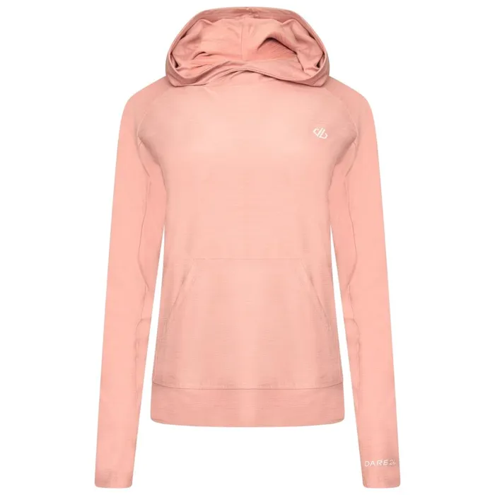 Dare 2b Hoodies and Sweatshirts Sprint City Lightweight Hoodie Powder Pink 8211 Women