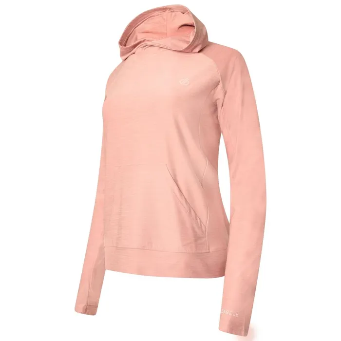 Dare 2b Hoodies and Sweatshirts Sprint City Lightweight Hoodie Powder Pink 8211 Women