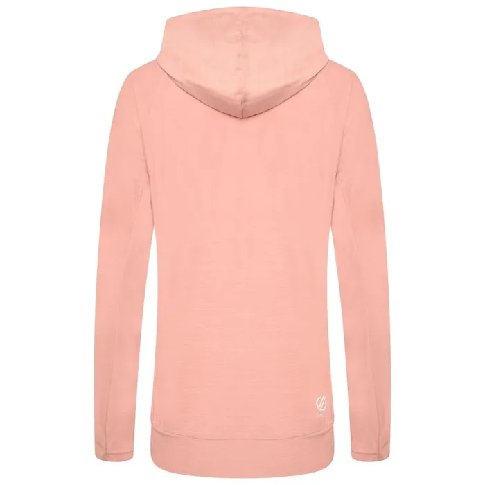 Dare 2b Hoodies and Sweatshirts Sprint City Lightweight Hoodie Powder Pink 8211 Women