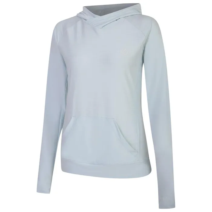 Dare 2b Hoodies and Sweatshirts Sprint City Lightweight Hoodie Quiet Blue Marl 8211 Women