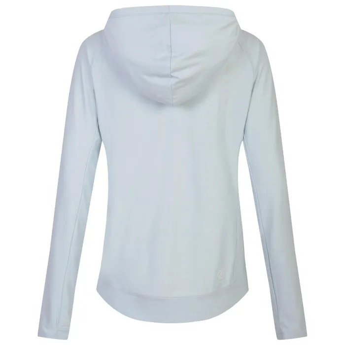 Dare 2b Hoodies and Sweatshirts Sprint City Lightweight Hoodie Quiet Blue Marl 8211 Women