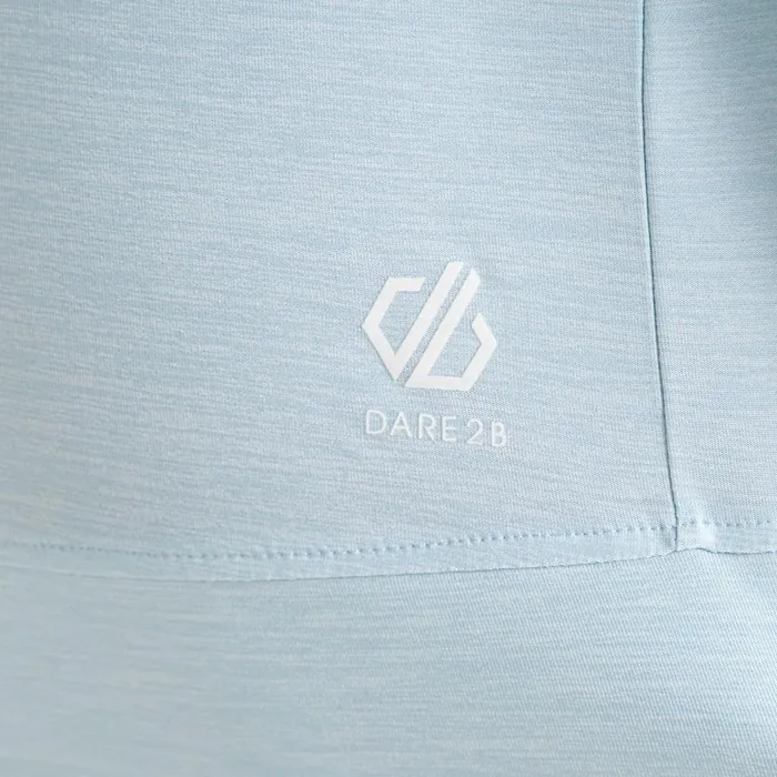 Dare 2b Hoodies and Sweatshirts Sprint City Lightweight Hoodie Quiet Blue Marl 8211 Women