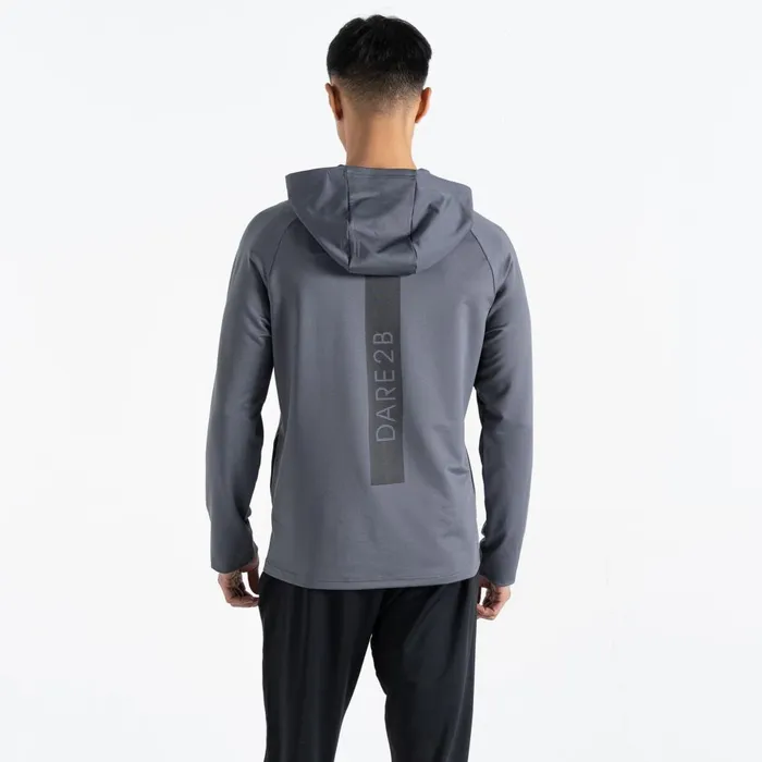 Dare 2b Hoodies and Sweatshirts Sprinted Fitness Hoodie Dark Storm 8211 Men