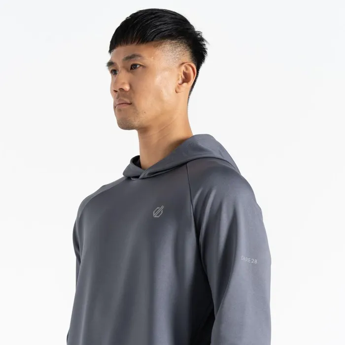 Dare 2b Hoodies and Sweatshirts Sprinted Fitness Hoodie Dark Storm 8211 Men