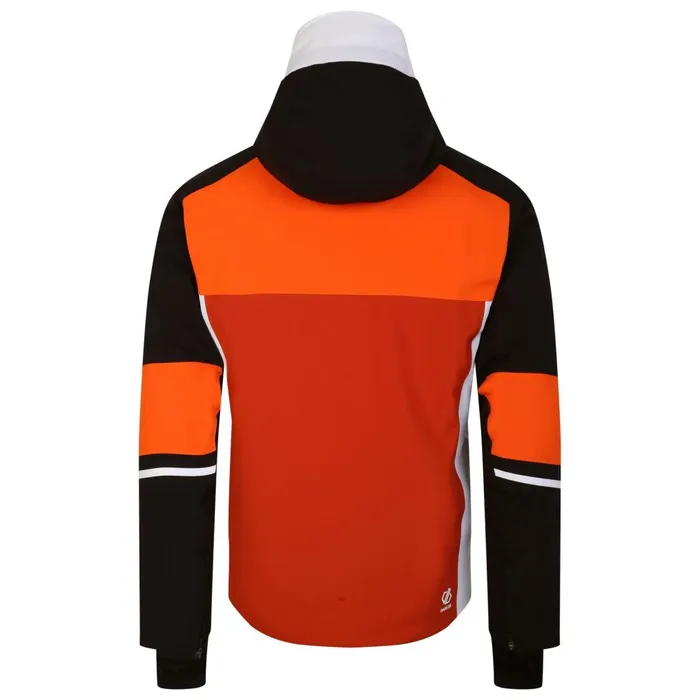 Dare 2b Insulated Jackets Amplitude Ski Jacket Black Orange 8211 Men