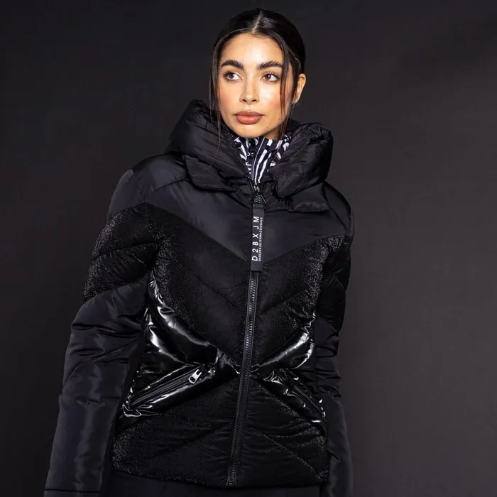 Dare 2b Insulated Jackets Dare 2b X Julien Macdonald 8211 Magisterial Insulated Jacket Black 8211 Women