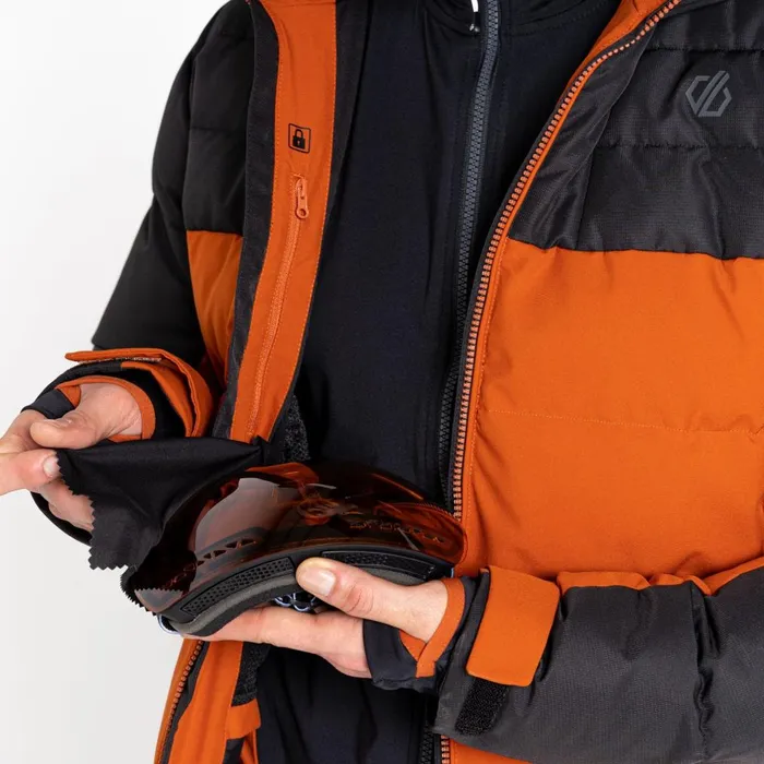 Dare 2b Insulated Jackets Denote II Ski Jacket Burnt Brick 8211 Men