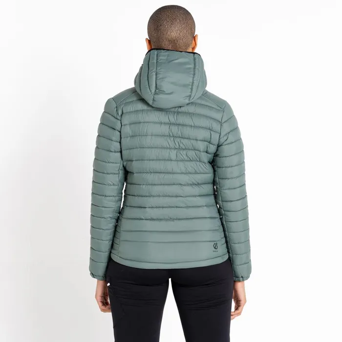 Dare 2b Insulated Jackets Deter II Lightweight Puffer Jacket Duck Green 8211 Women