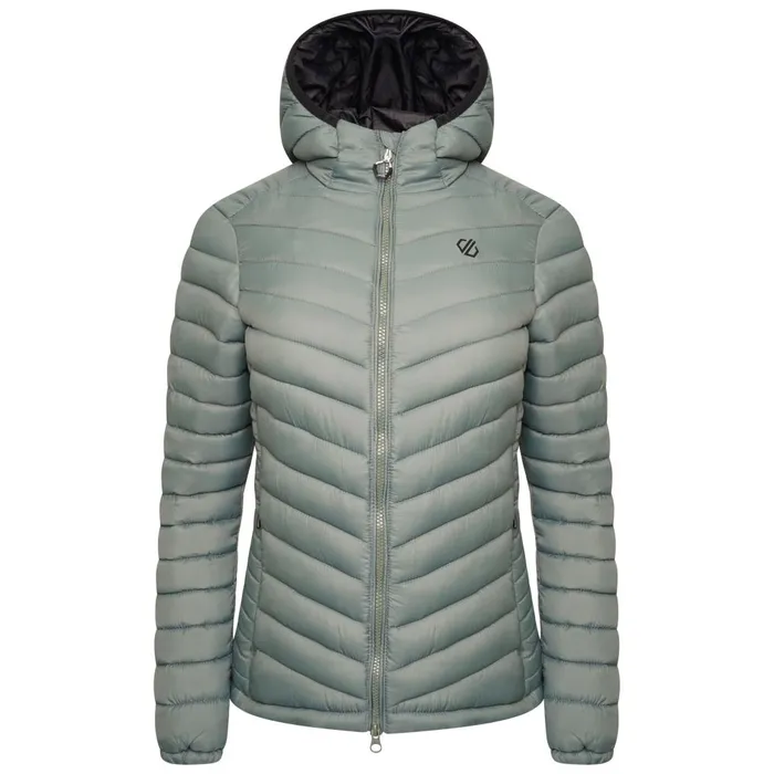 Dare 2b Insulated Jackets Deter II Lightweight Puffer Jacket Duck Green 8211 Women