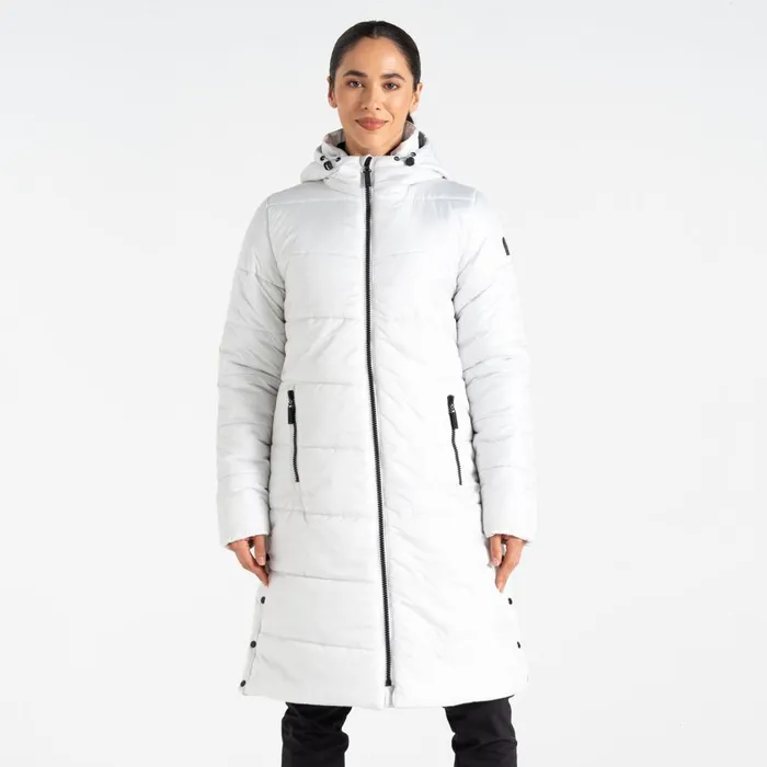 Dare 2b Insulated Jackets Distinguish Baffled Jacket Cream 8211 Women