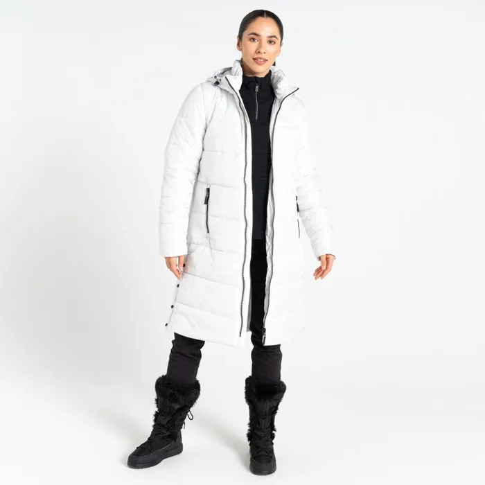 Dare 2b Insulated Jackets Distinguish Baffled Jacket Cream 8211 Women