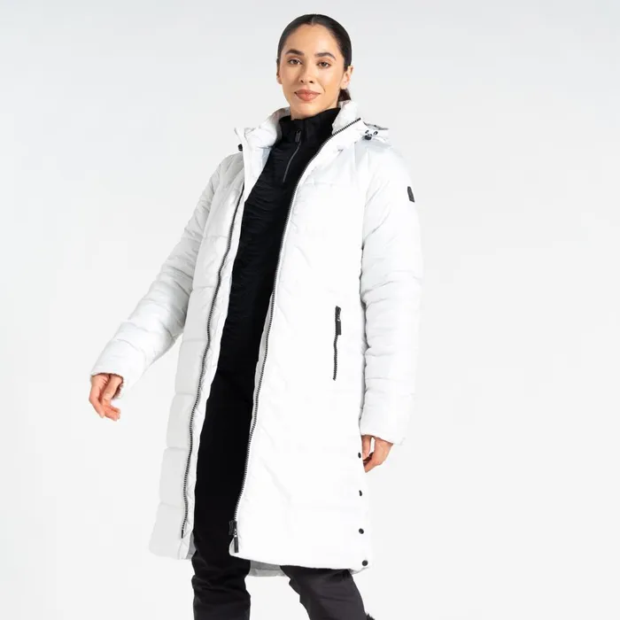 Dare 2b Insulated Jackets Distinguish Baffled Jacket Cream 8211 Women