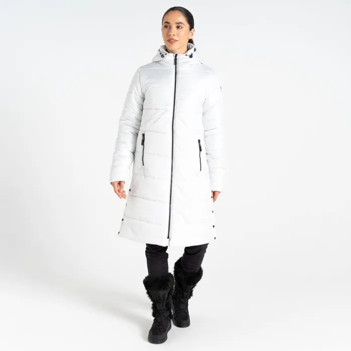 Dare 2b Insulated Jackets Distinguish Baffled Jacket Cream 8211 Women