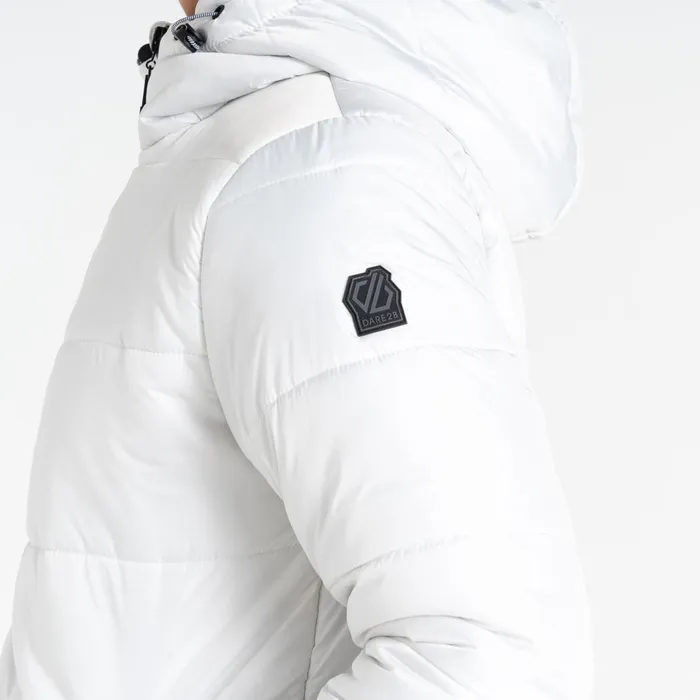 Dare 2b Insulated Jackets Distinguish Baffled Jacket Cream 8211 Women