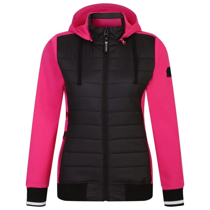 Dare 2b Insulated Jackets Fend Jacket Blackpure Pink 8211 Women