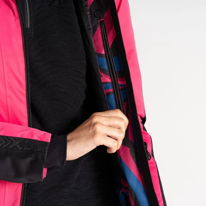 Dare 2b Insulated Jackets Frenzied Ski Jacket Hot Pink 8211 Women