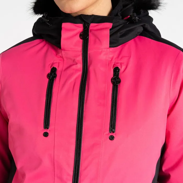 Dare 2b Insulated Jackets Frenzied Ski Jacket Hot Pink 8211 Women