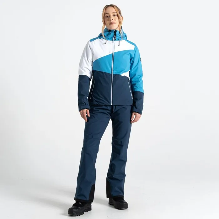 Dare 2b Insulated Jackets Ice Ski Jacket Swedish Blue Moonlight Denim 8211 Women