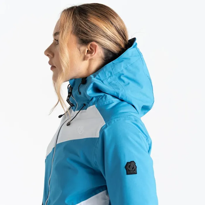 Dare 2b Insulated Jackets Ice Ski Jacket Swedish Blue Moonlight Denim 8211 Women