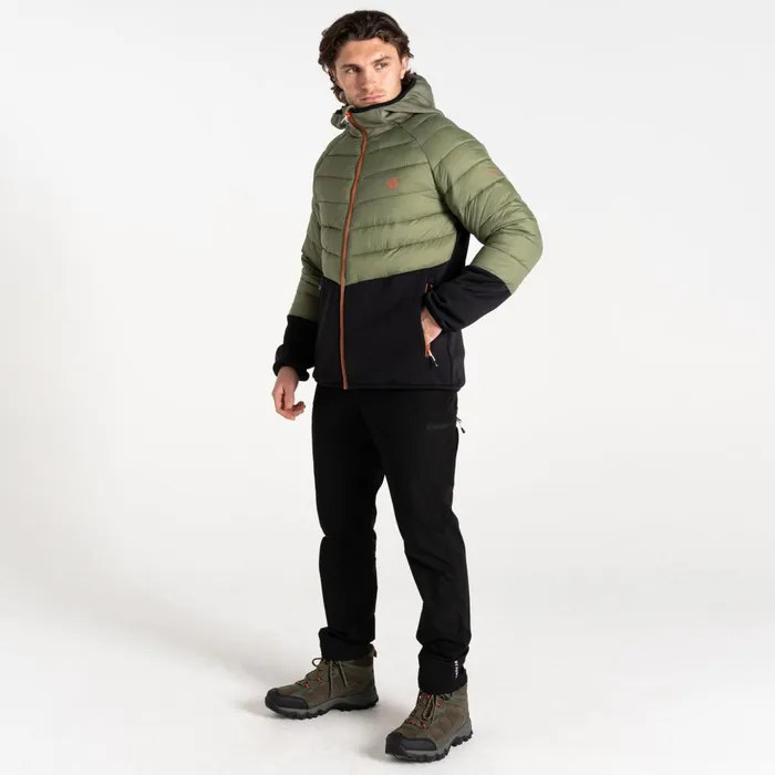 Dare 2b Insulated Jackets Mountain Series Hybrid Olivine Green 8211 Men