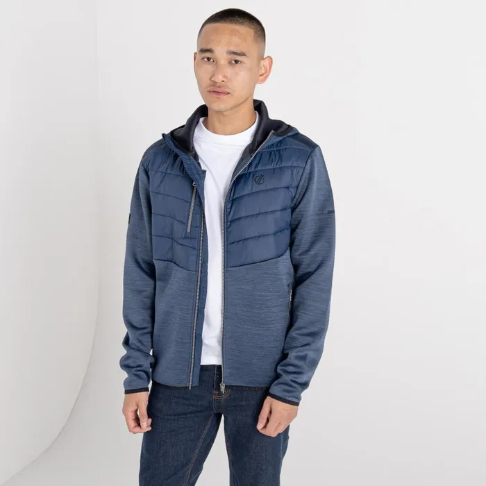 Dare 2b Insulated Jackets Narrative II Full Zip Sweater Nightfall Navy Marl 8211 Men