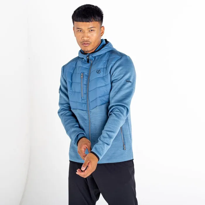 Dare 2b Insulated Jackets Narrative II Full Zip Sweater Stellar Blue 8211 Men Dare 2b Insulated Jackets Narrative II Full Zip Sweater Stellar Blue 8211 Men