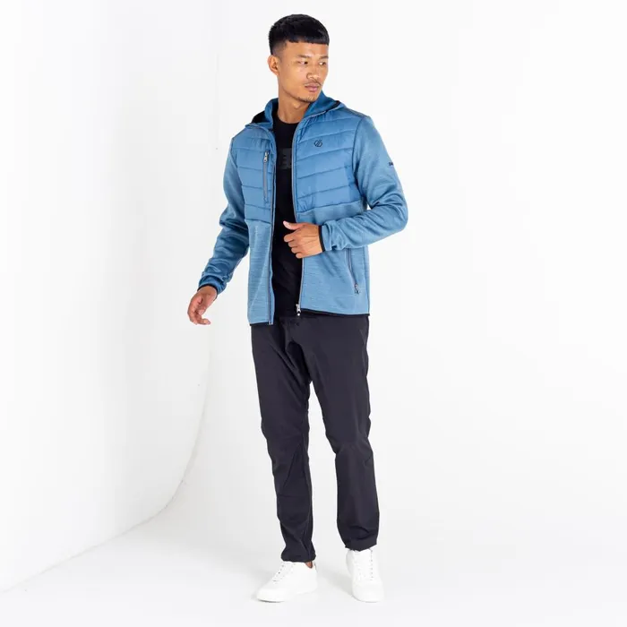 Dare 2b Insulated Jackets Narrative II Full Zip Sweater Stellar Blue 8211 Men