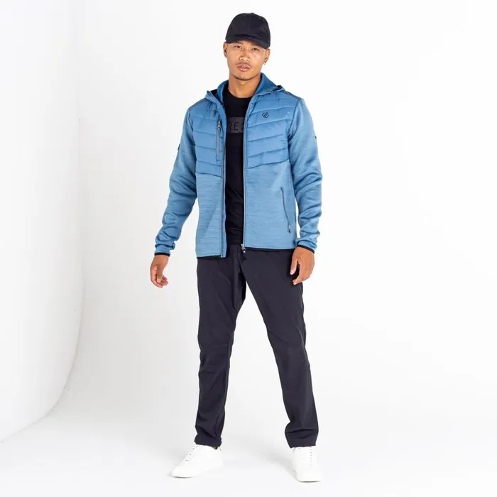 Dare 2b Insulated Jackets Narrative II Full Zip Sweater Stellar Blue 8211 Men