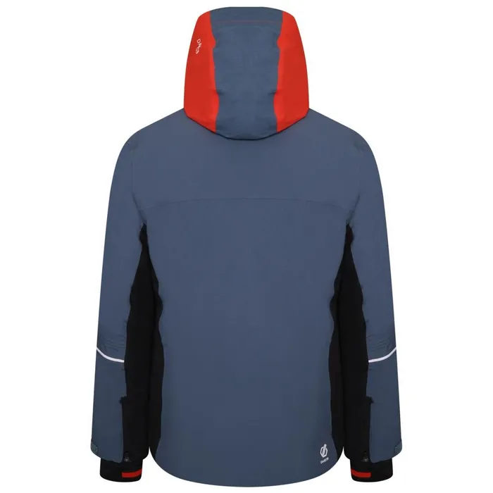 Dare 2b Insulated Jackets Pivotal II Waterproof Ski Jacket Orion Grey Infrared 8211 Men