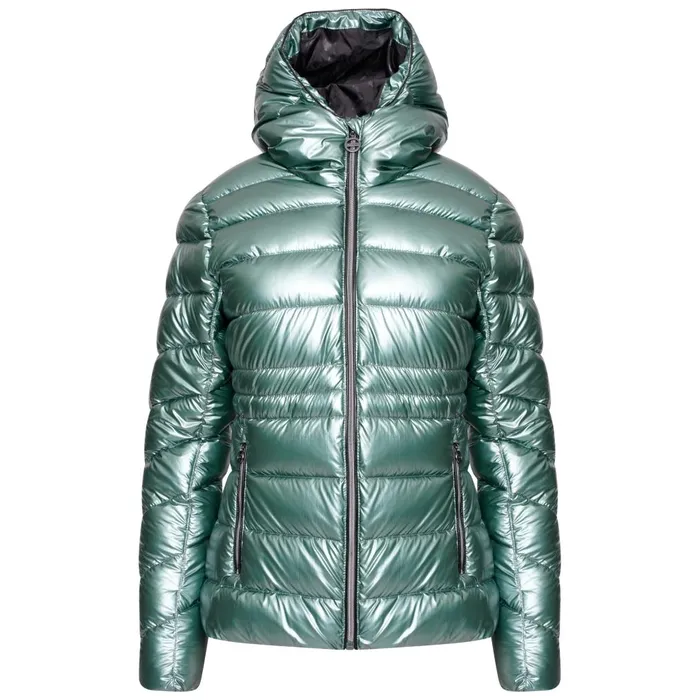 Dare 2b Insulated Jackets Reputable II Puffer Jacket Duck Green Metallic 8211 Women