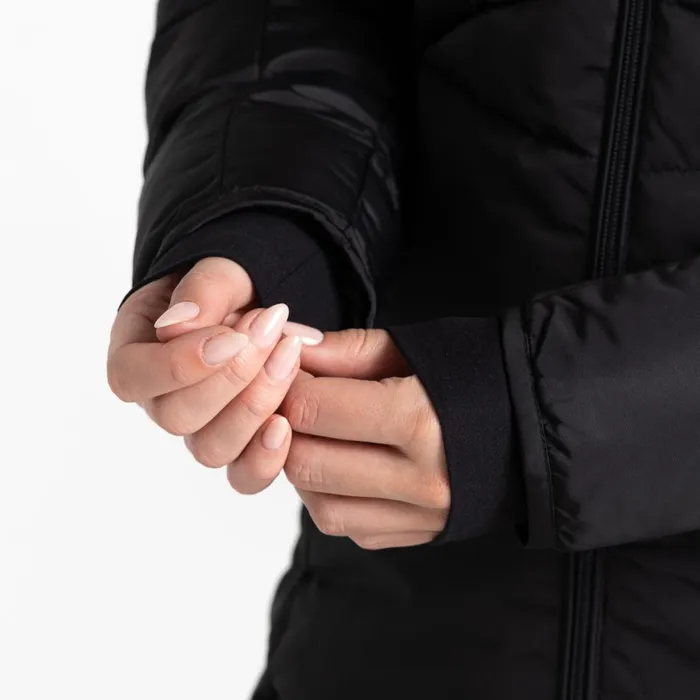 Dare 2b Insulated Jackets Striking III Mid Length Padded Jacket Black 8211 Women