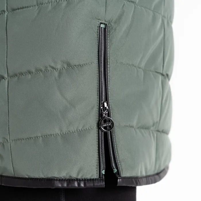 Dare 2b Insulated Jackets Striking III Mid Length Padded Jacket Duck Green 8211 Women