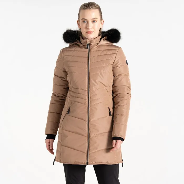 Dare 2b Insulated Jackets Striking IV Jacket Beige 8211 Women