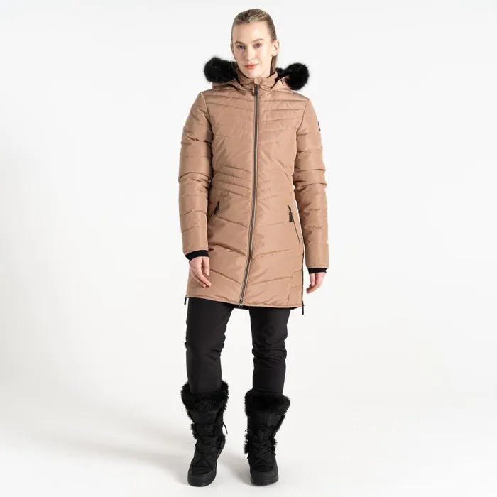 Dare 2b Insulated Jackets Striking IV Jacket Beige 8211 Women