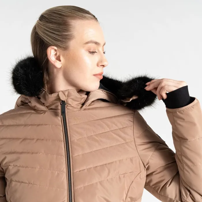 Dare 2b Insulated Jackets Striking IV Jacket Beige 8211 Women